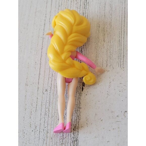 Hasbro Pink outfit tangled princess Disney mini doll toy figure - Picture 4 of 4